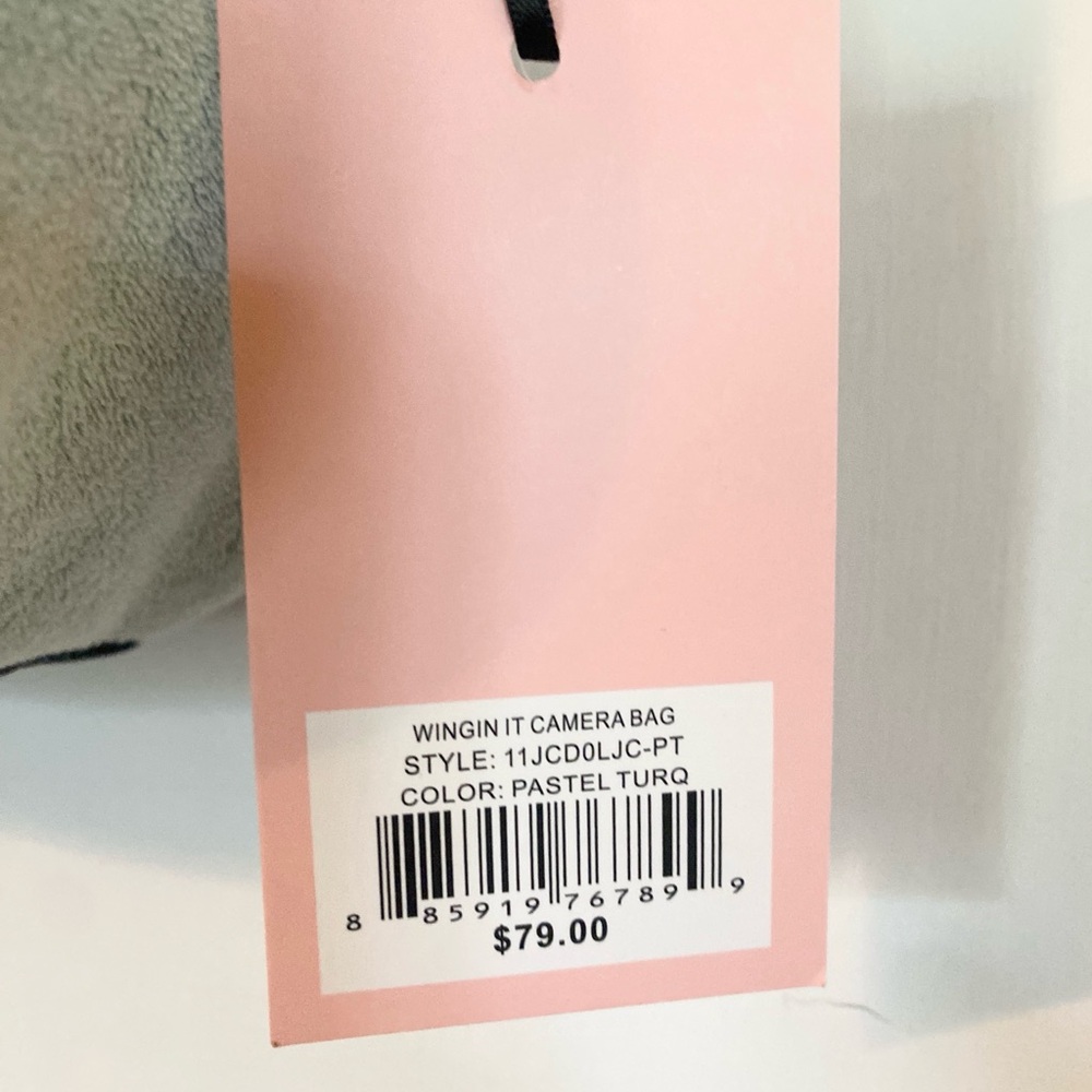NWT Juicy Couture Wingin It Camera Bag Crossbody Purse Butterfly Detail & Charm - Picture 8 of 9